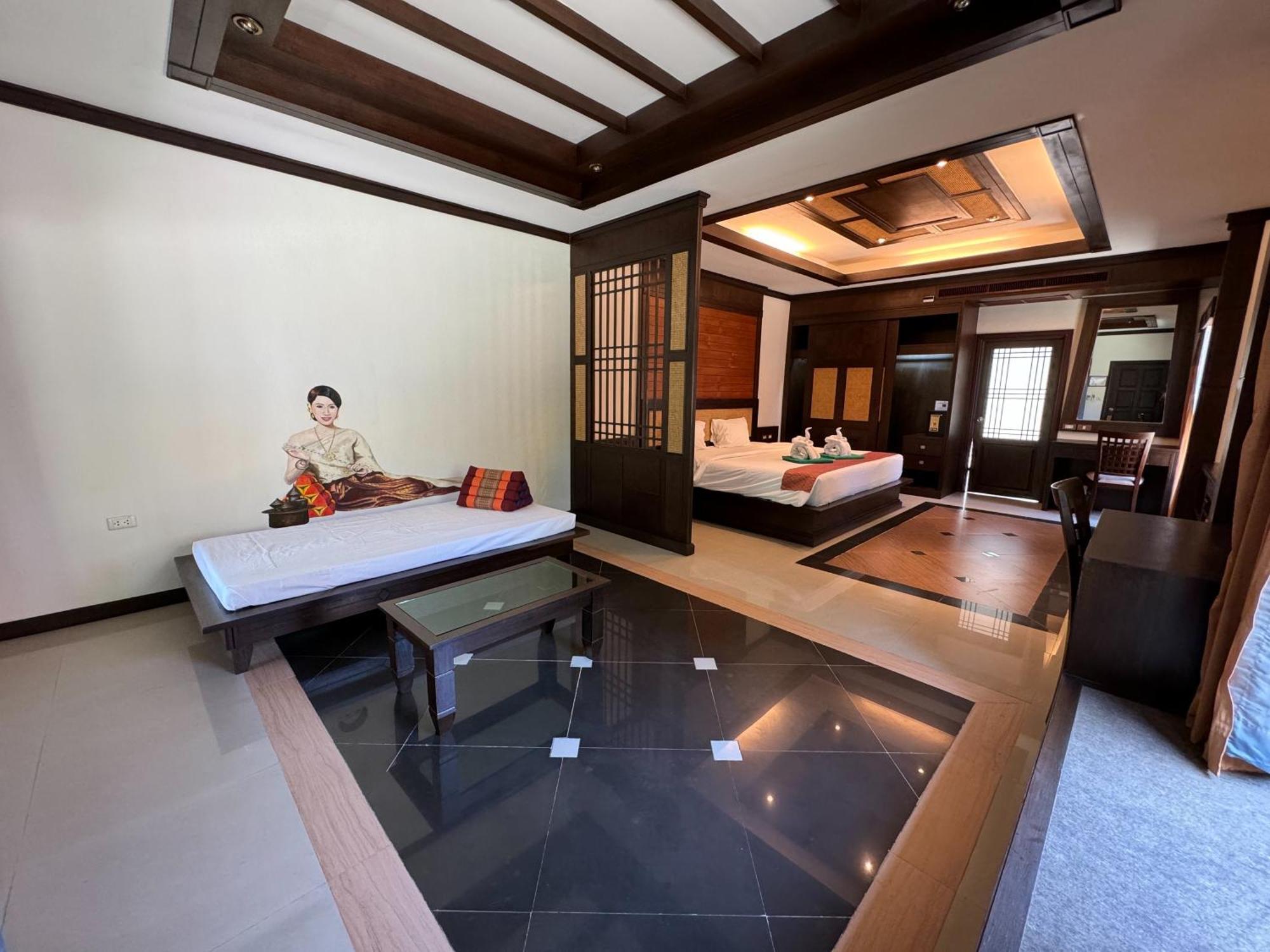 Beach Bungalow At Lanta Resort Koh Lanta Bagian luar foto